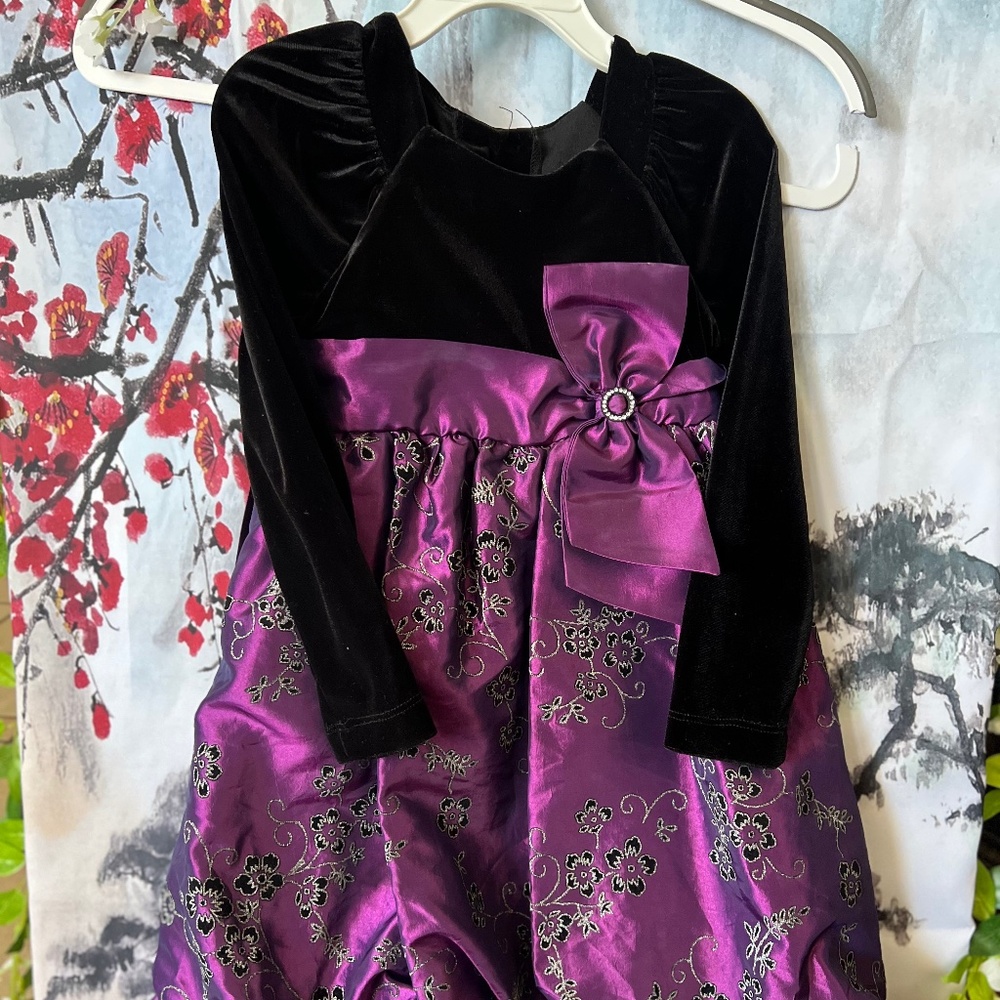 Holiday dress Jona Michelle Sz 4t